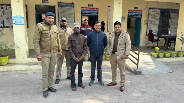 पुलिस ने 25000 के फरार गैगस्टर को गिरफ्तार किया