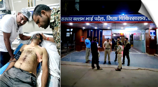 Cop Shot, Injured by Miscreant Inside Police Station in MP's Satna
