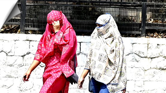 राजस्थान में भीषण गर्मी, कई इलाकों में हल्की बारिश