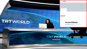 The 'X' account of Turkish broadcaster 'TRT World' withheld in India