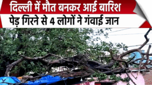 Delhi rains: Woman and three children killed as tree falls on tubewell room in Dwarka