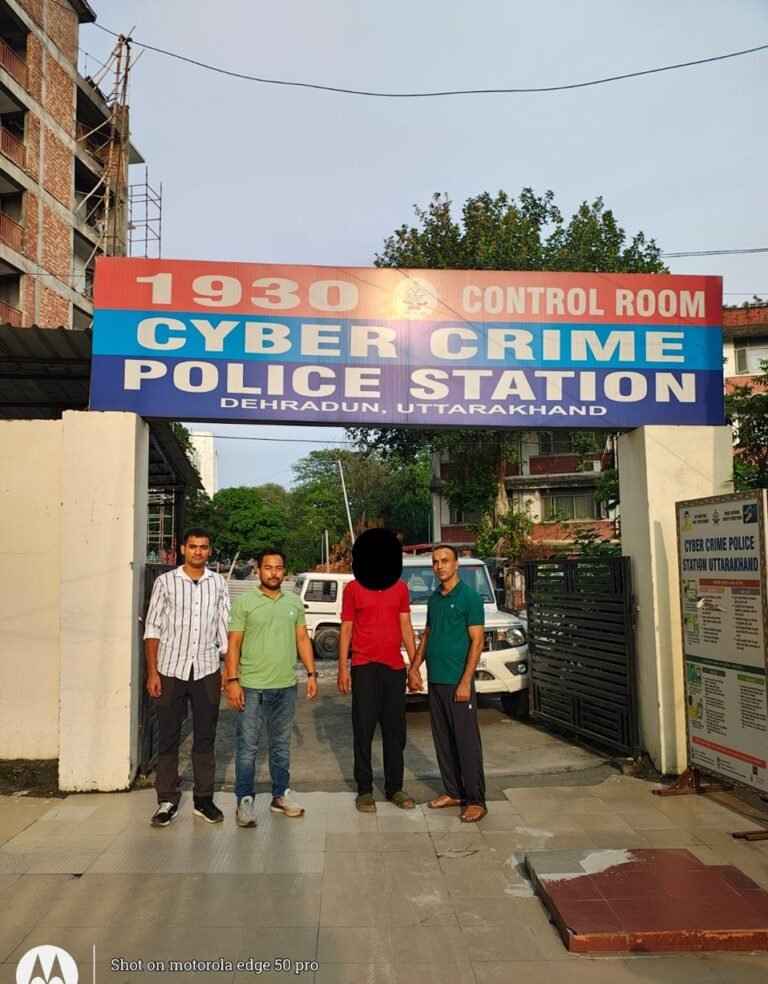उत्तराखंड एसटीएफ की बड़ी कार्रवाई, 3.20 करोड़ की साइबर ठगी का मास्टरमाइंड गिरफ्तार