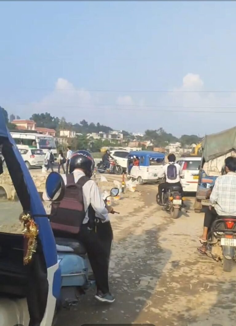 नंदा की चौकी , पांवटा राजमार्ग पर वाहनों का आवाजाही शुरू