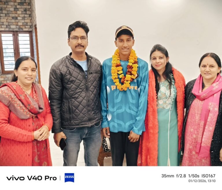 देहरादून के पार्थ परमार का उत्तराखंड अंडर-14 टीम में चयन, घर-परिवार में खुशी की लहर