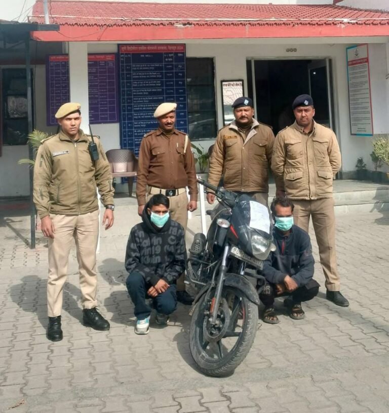 डालनवाला क्षेत्र में हुई वाहन चोरी की घटना का दून पुलिस ने किया खुलासा,ANPR कैमरों से पुलिस पहुंची अभियुक्तों तक