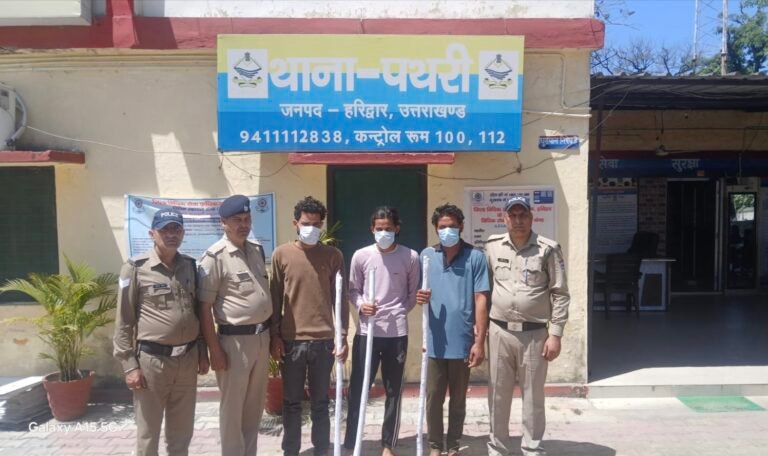 अन्तर्राज्यीय हथियार तस्कर को किया भारी मात्रा में अवैध हथियारों के साथ गिरफ्तार