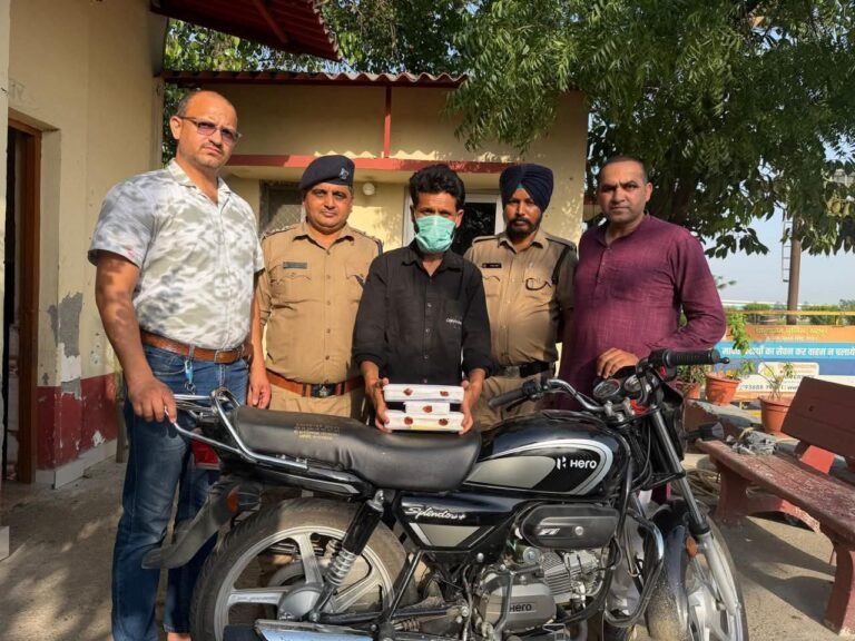करोड़ों के नशे पर वार: 38 लाख की हेरोइन के साथ एक दबोचा