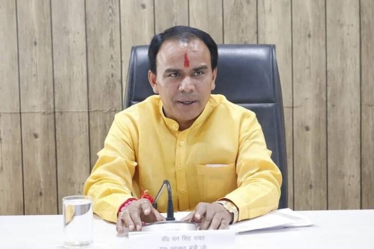 सूबे के युवाओं को मिलेगी एआई और रोबोटिक्स की आधुनिक शिक्षा : मंत्री डाॅ. धन सिंह रावत