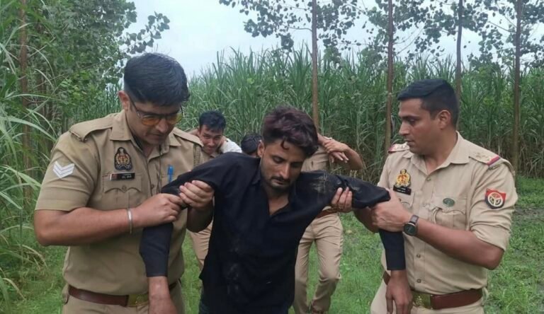 थानाध्यक्ष मोहित चौधरी की ताबड़तोड़ कार्रवाई—दुष्कर्म के वांछित सलमान और वलीम गिरफ्तार, तमंचे-कारतूस बरामद